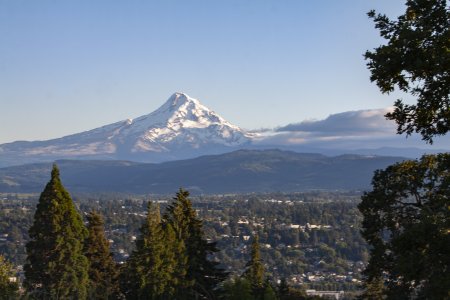 Mount Hood vanuit White Salmon